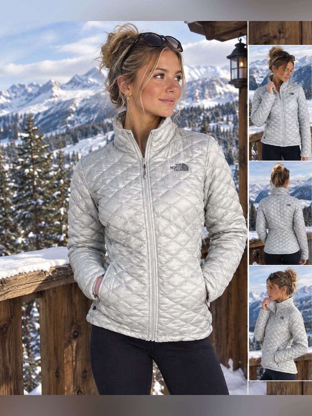 The North Face thermoball Quilted puffer Jacket
